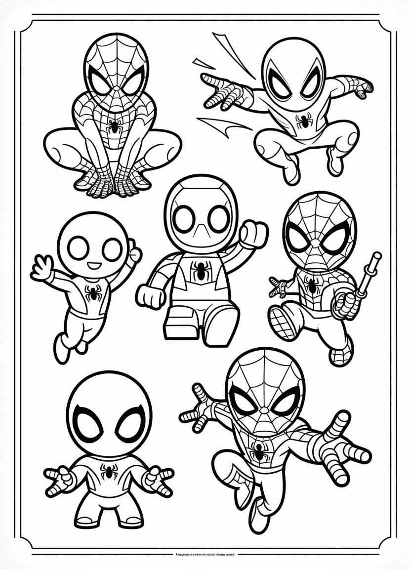 Multiverse Spider-Man versions collage