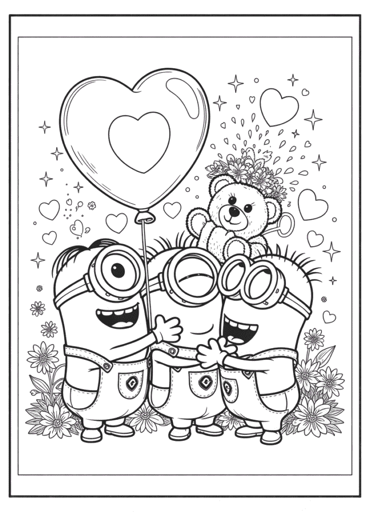 54 Minions Coloring Pages - Free Printable PDF Collection