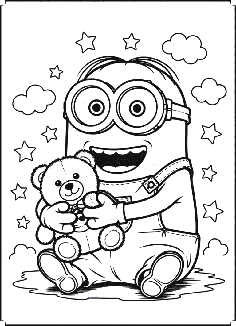 54 Minions Coloring Pages - Free Printable PDF Collection