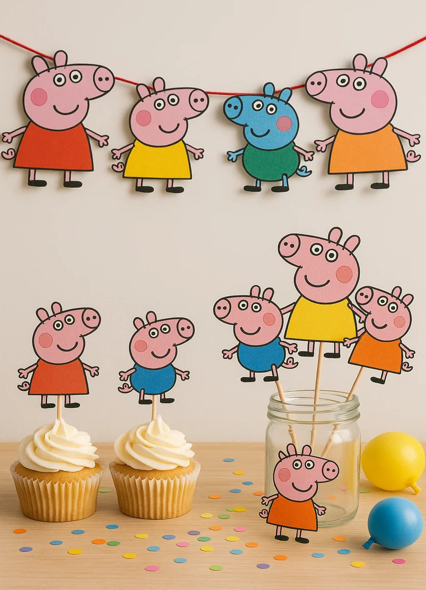 Peppa Pig Birthday Party Decorations