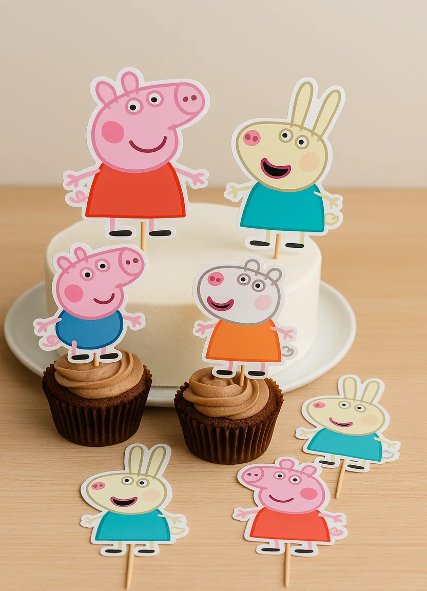 Peppa Pig Cake Toppers & Decorations